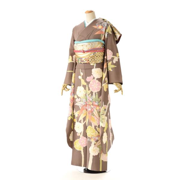 夏用単衣振袖 夏 振袖 レンタル 身長 159cm〜171cm位 着物レンタル 結婚式 成人式 貸衣...