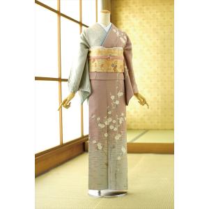 訪問着 レンタル 貸衣装 フルフル 湖の花 身長 155cm〜165cm位