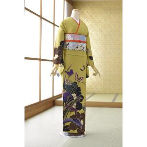 【新品♪夏着物】訪問着＊絽 長尺 辻が花 紫 略礼装 正絹 25H32 新品♪夏着物】訪問着＊絽 長尺 辻が花 紫 略礼装 正絹 25H32