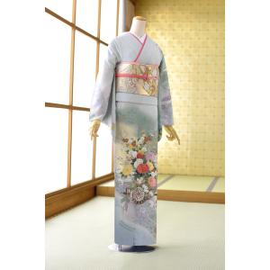 訪問着 レンタル 卒業式 母 着物 えんじ五色辻が花 結婚式 女性 和服