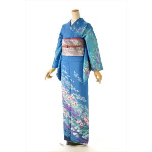 訪問着 レンタル 卒業式 母 着物 えんじ五色辻が花 結婚式 女性 和服