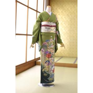 夏用単衣訪問着 さくら 身長 151cm〜161cm位 訪問着 レンタル 単衣 夏