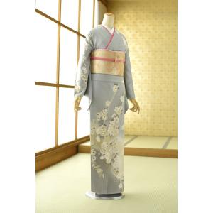 【新品♪夏着物】訪問着＊絽 長尺 辻が花 紫 略礼装 正絹 25H32 新品♪夏着物】訪問着＊絽 長尺 辻が花 紫 略礼装 正絹 25H32