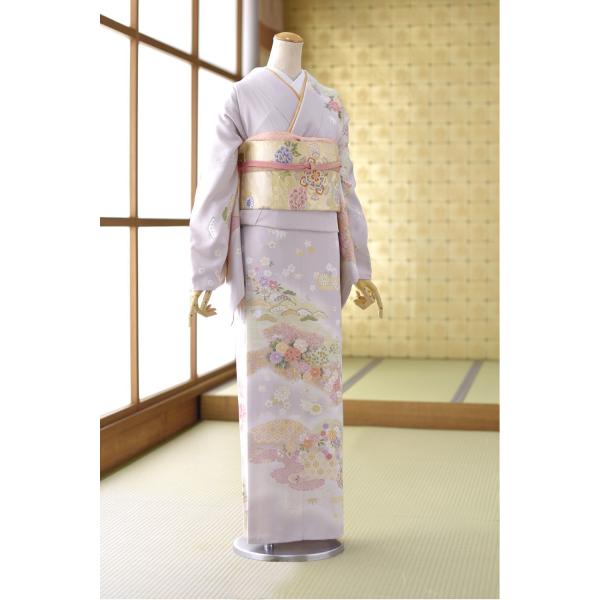 訪問着 レンタル 卒業式 母 着物 広巾 高級 正絹 身長 160cm〜180cm位 結婚式 卒業式...