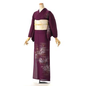 ぽぽりんこ⭐︎ 未着用 絽 菖蒲 夏着物 仕付け糸付 訪問着 6360 ぽぽりんこ⭐︎様専用 未着用 絽 菖蒲 夏着物 仕付け糸付 訪問着 6360