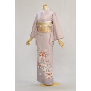 結婚式 色留袖レンタル うす紫洋花 身長 150cm〜158cm位 着物 レンタル 親族 姉 祖母 列席者 式典 表彰式 お呼ばれ 女性着物  フルセットレンタル 色留め袖