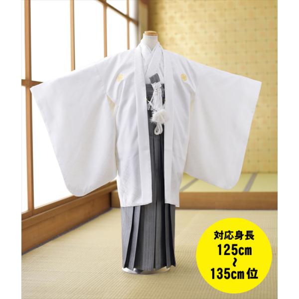 袴レンタル 身長 125cm〜135cm 位 男の子 ジュニア 着物レンタル 8才男子 7歳 8歳 ...