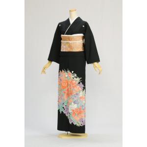 【値下げ】黒引き振袖一式　シェーナドゥーノ　神田うの　ハート柄　花嫁衣装　振袖 レンタル 引き振袖 黒 神田うのプロデュース シェーナドゥーノ