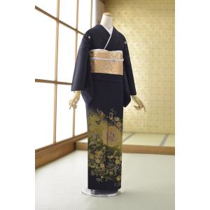 留袖とモーニング同時注文で10%OFF 留袖 レンタル 結婚式 刺繍唐草向い