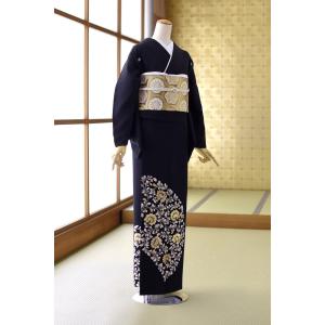 留袖とモーニング同時注文で10%OFF 留袖 レンタル 手刺繍花