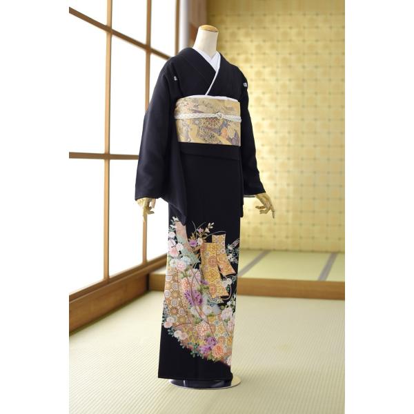 留袖とモーニング同時注文で10%OFF 留袖 レンタル 広巾 大きいサイズ 身長155cm〜170c...