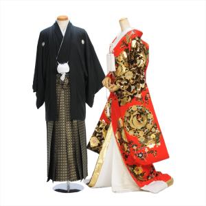 花嫁衣装打掛セット YUMI KATSURA（ユミカツラ） 打掛 レンタル 紋付袴 高級 色打掛 セット