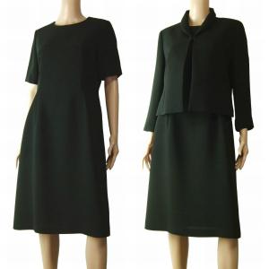 極美品　D’REREAD-af　東京ソワール　ワンピース　セットアップ　冠婚葬祭 東京ソワール 美品/東京ソワール D'REREAD-af ブラック