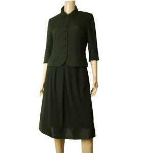 anc バーバリー BURBERRY スカートスーツ ツーピース 無地 40 紺