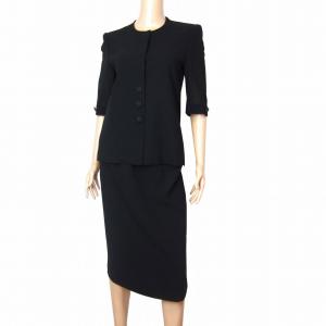 YUKI TORII 美品/ユキトリイ ブラックフォーマルスカートスーツ