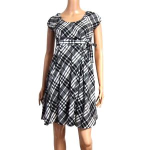 BURBERRY（バーバリー） ワンピース ブラウン×ブラック 黒 茶 サイズ