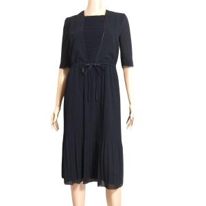 YUKI TORII 美品/ユキトリイ ブラックフォーマルスカートスーツ