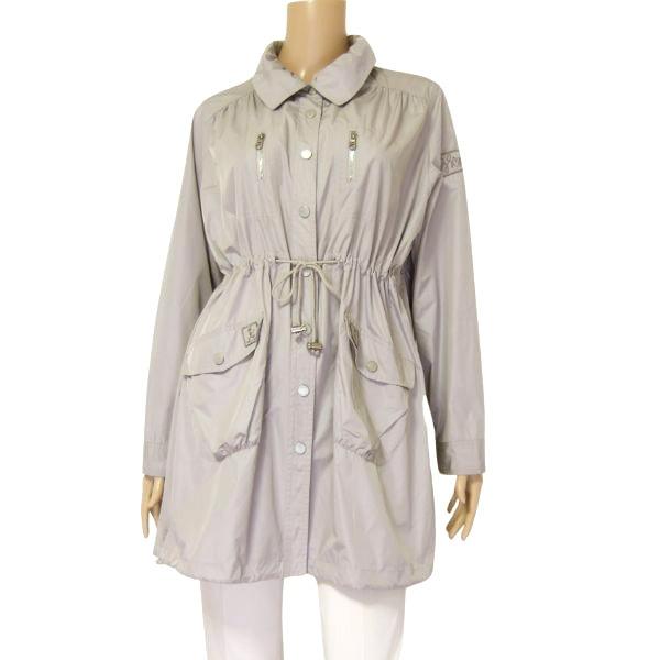 美品/トピーズ Topys 薄手コート スプリングコート 9号 11号 相当 古着 グレー レディー...