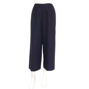 ROCHAS 美品/ロシャス レリアン ワイドパンツ 表記 11号 L 相当 古着  