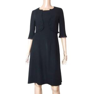 新品同様/東京イギン TOKYO IGIN 大人ブラックフォーマルワンピース