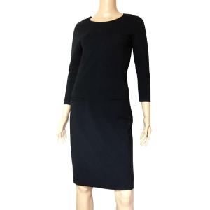 theory luxe◇シャツワンピース/38/ウール/NVY/3305518/New Saxony