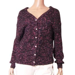 美品 FOXEY フォクシー Lierre リネンニットカーディガン 42611 カーキブラウン レディース 古着 中古 USED FOXEY - 美品 FOXEY フォクシー Lierre リネンニットカーディガン