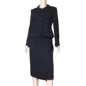 新品同様/東京イギン TOKYO IGIN 大人ブラックフォーマルワンピース