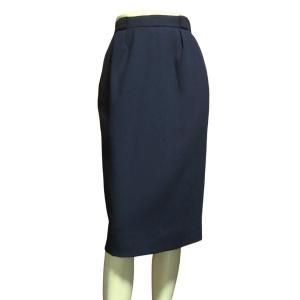 ANAYI（アナイ） 美品/サンプル品 プリーツスカート 9号 M 38号相当 紺