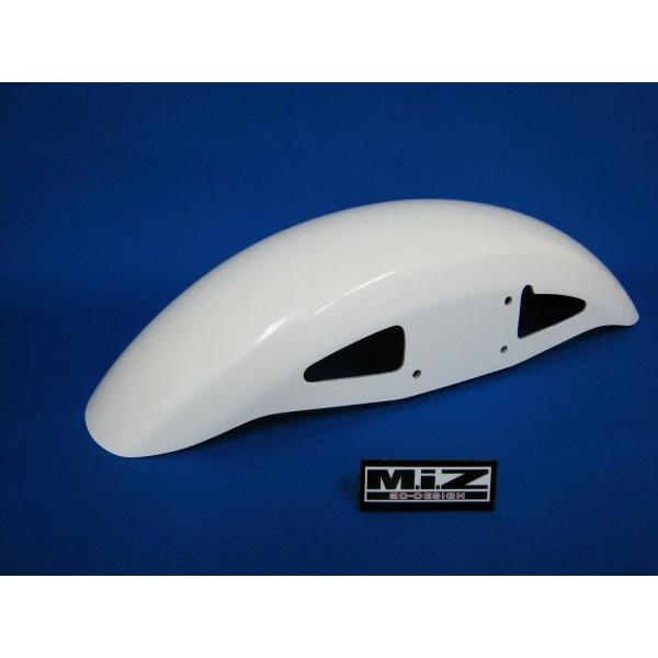 [M.I.Z] ＣＢ1100（ＳＣ65）カスタムフロントフェンダー白ゲルコート仕様（塗装ベース用）