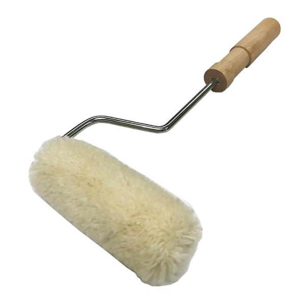 FRP-A積層用 羊毛ローラー24φ6インチ（幅150mm）ローラーハンドルセット