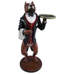 ブルドッグ・ボトラー FRPオブジェ 即納可