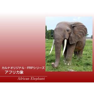 アフリカ象 FRPアニマルオブジェの詳細画像1