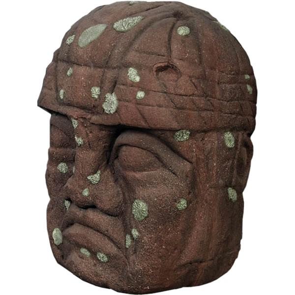 オルメカの頭・石像・120センチ FRPオブジェ