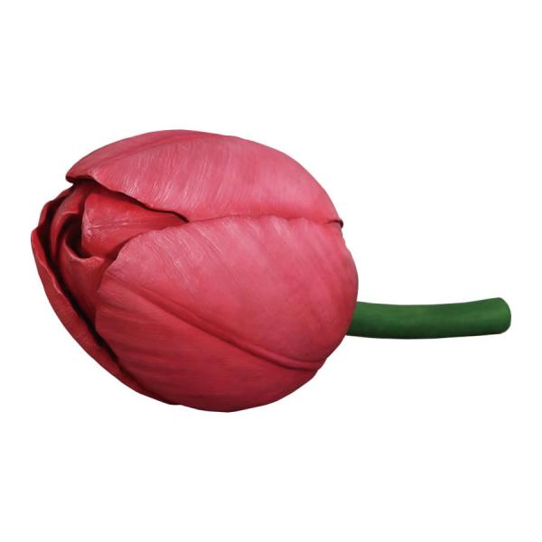 チューリップ（ピンク）60cm×39cm FRPオブジェ