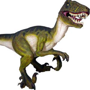 ドロマエオサウルス FRP恐竜オブジェ