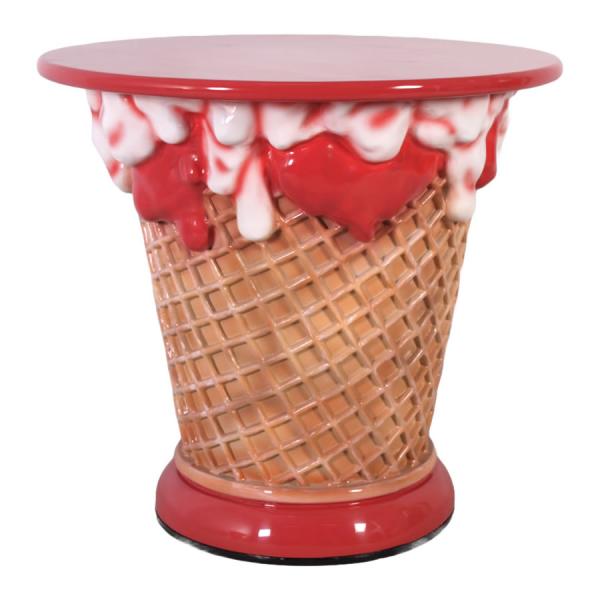 アイスクリームテーブル FRPオブジェ