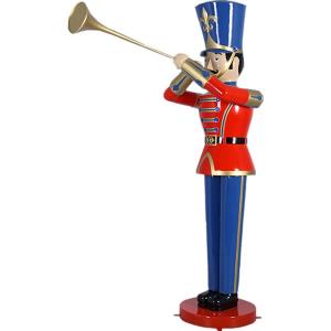 安いそれに目立つ トランペットおもちゃの兵隊275cm Frpオブジェ Labgraphi Com Br