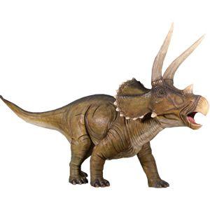 巨大トリケラトプス FRP恐竜オブジェ : 日本最大級のFRP造形物オブジェ
