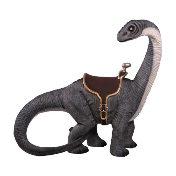 乗れるアパトサウルス FRP恐竜オブジェ