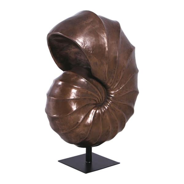 オウムガイ化石・大型（台座付き） FRPオブジェ