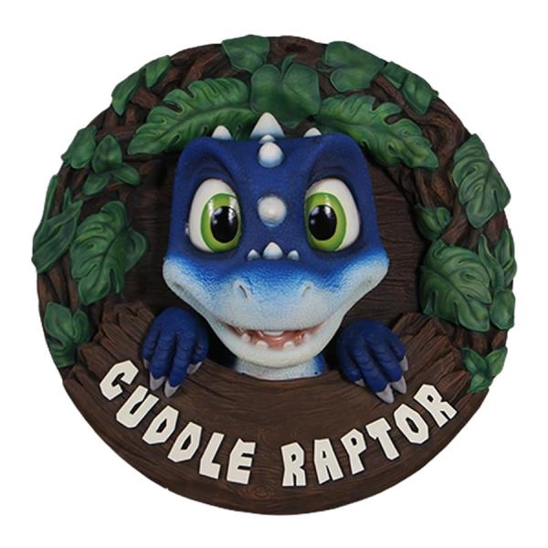 かわいい恐竜壁掛け男の子 FRP恐竜オブジェ