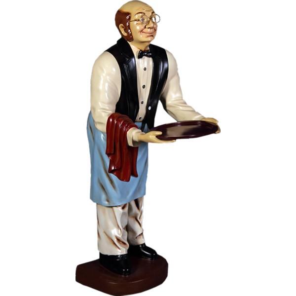 老・ウェイター FRPオブジェ