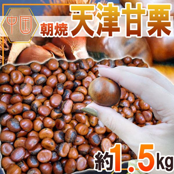 中国産　朝焼　天津甘栗　約1.5kg