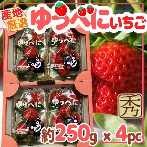 産地厳選　ゆうべに　250ｇ×4パック　秀品　