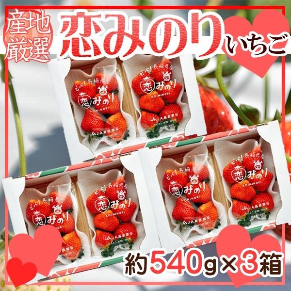 産地厳選　恋みのり　6パック　１パック約270ｇ　クール便発送