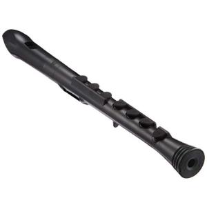 NUVO ヌーボ プラスチック製管楽器 Recorder+ ソプラノリコーダー ジャーマン式 シリコンキー仕様 Black/Black?N320