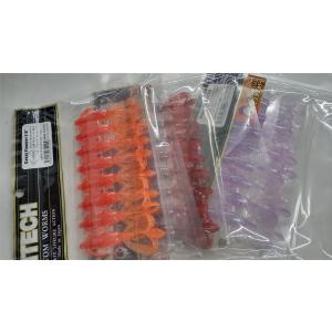 KEITECH O.S.P. クレイジーフラッパー等 ワーム52点 おまけ付き KEITECH（ケイテック） クレイジーフラッパー 2.8インチ 520 グリパン
