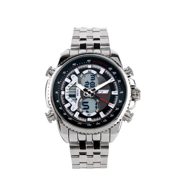 メンズ30m防水スポーツ腕時計 並行輸入 ハイクラス デジタル×アナログ お洒落腕時計 かっこいい ...