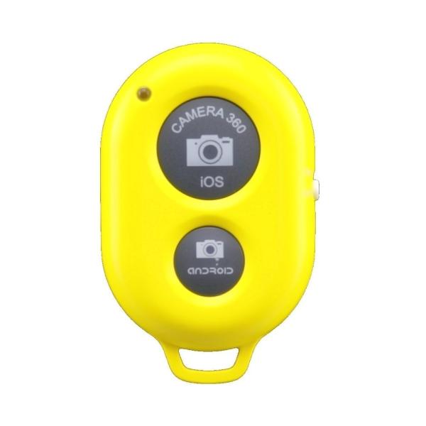 Bluetooth スマートフォン用 カメラリモコン  AB Shutter 3 【Yellow】 ...
