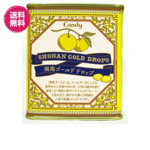 菓子　湘南ゴールドドロップ85g×9缶 (湘南ゴールドドロップ×9缶) 神奈川県産 送料無料  ゴールデンオレンジ 果汁 湘南 黄金柑 ドロップ　キャンデー｜fs-yokohama